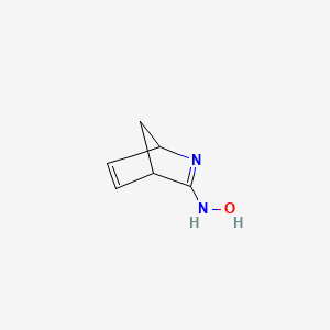 molecular formula C6H8N2O B8594113 N-Hydroxy-2-azabicyclo[2.2.1]hepta-2,5-dien-3-amine CAS No. 83369-56-6