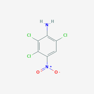 molecular formula C6H3Cl3N2O2 B8594124 2,3,6-Trichloro-4-nitroaniline CAS No. 62406-69-3