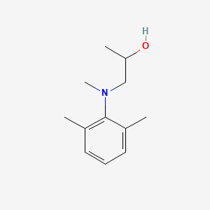 1-[N-methyl-N-(2,6-dimethylphenyl)-amino]-2-propanol