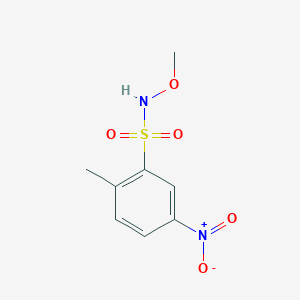N-Methoxy-2-methyl-5-nitrobenzenesulfonamide