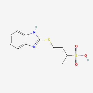 2-Butanesulfonic acid, 4-(1H-benzimidazol-2-ylthio)-