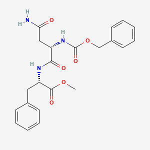 molecular formula C22H25N3O6 B8594265 Z-Asn-Phe-Ome CAS No. 4976-86-7