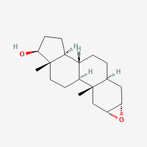 (1S,3AS,3bR,5aS,6aS,7aR,8aS,8bS,10aS)-8a,10a-dimethylhexadecahydro-1H-cyclopenta[7,8]phenanthro[2,3-b]oxiren-1-ol