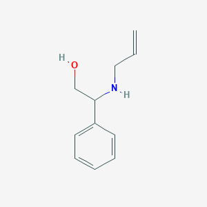 molecular formula C11H15NO B8594323 2-Allylamino-2-phenyl-ethanol 