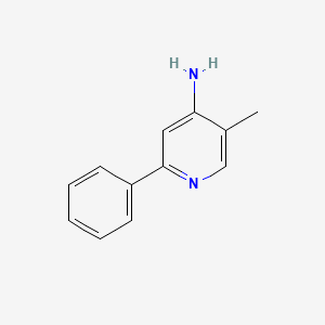 4-Amino-5-methyl-2-phenylpyridine