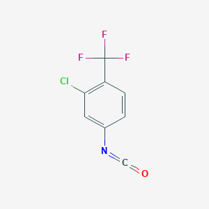 molecular formula C8H3ClF3NO B8594517 3-Chloro-4-trifluoromethyl-phenyl isocyanate 