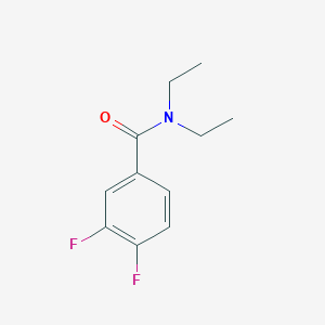 molecular formula C11H13F2NO B8594527 N,N-diethyl-3,4-difluorobenzamide 
