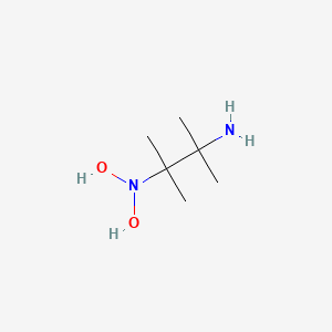 molecular formula C6H16N2O2 B8594586 N,N-dihydroxy 2,3-dimethyl-2,3-diaminobutane 