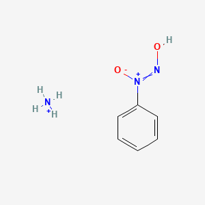 molecular formula C6H10N3O2+ B8594806 n-Nitroso-phenylhydroxyamine ammonium salt 