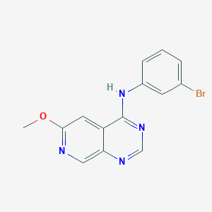 N-(3-bromophenyl)-6-methoxypyrido[3,4-d]pyrimidin-4-amine