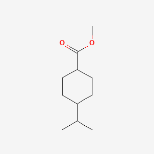 molecular formula C11H20O2 B8594942 4-Isopropyl-cyclohexanecarboxylic acid methyl ester 