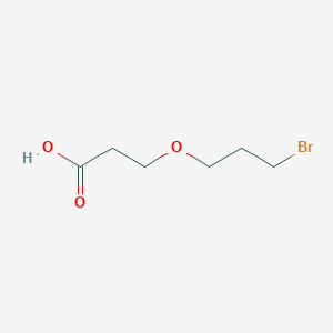 molecular formula C6H11BrO3 B8595029 3-(3-Bromopropoxy)propanoic acid CAS No. 690999-00-9