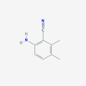 molecular formula C9H10N2 B8595089 6-Amino-2,3-dimethylbenzonitrile 