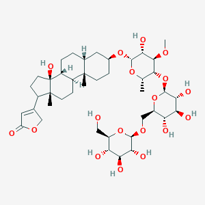 molecular formula C42H66O18 B085951 天宝藤 CAS No. 11018-93-2