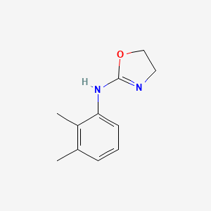 molecular formula C11H14N2O B8595110 2-(2,3-Dimethylanilino)-2-oxazoline CAS No. 23417-36-9
