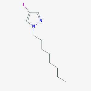 molecular formula C11H19IN2 B8595201 4-iodo-1-octyl-1H-pyrazole 