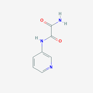 molecular formula C7H7N3O2 B8595351 N1-(3-pyridinyl)ethanediamide 