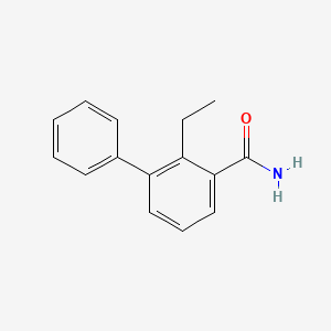 molecular formula C15H15NO B8595428 2-Ethyl-[1,1'-biphenyl]-3-carboxamide CAS No. 82617-42-3