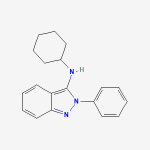 B8595512 N-Cyclohexyl-2-phenyl-2H-indazol-3-amine CAS No. 62247-95-4