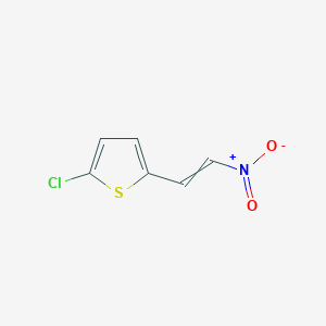 molecular formula C6H4ClNO2S B8595530 2-Chloro-5-(2-nitrovinyl)thiophene 