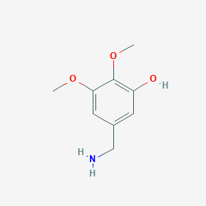 5-(aminomethyl)-2,3-dimethoxyphenol