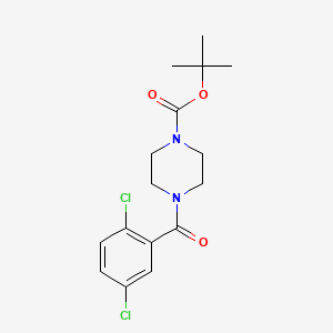 molecular formula C16H20Cl2N2O3 B8595615 Tert-butyl 4-(2,5-dichlorobenzoyl)piperazine-1-carboxylate 