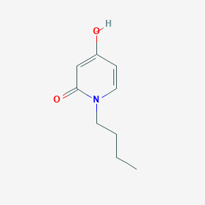 molecular formula C9H13NO2 B8595754 1-butyl-4-hydroxy-1H-pyridine-2-one 