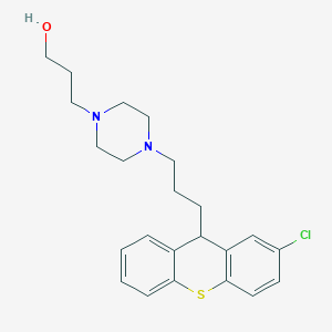 molecular formula C23H29ClN2OS B085959 硫醇 CAS No. 14008-71-0