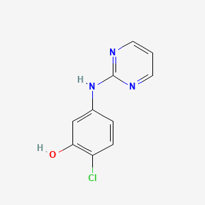 2-Chloro-5-(pyrimidin-2-ylamino)phenol