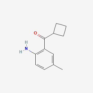 (2-Amino-5-methyl-phenyl)-cyclobutyl-methanone