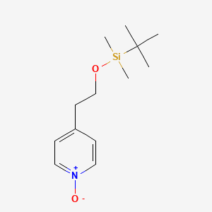 4-[2-[[(1,1-Dimethylethyl)dimethylsilyl]oxy]ethyl]pyridine 1-oxide