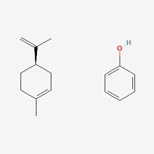 molecular formula C16H22O B8596212 Limonene phenol CAS No. 58555-74-1