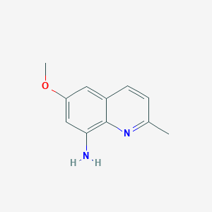B8596510 8-Amino-6-methoxy-2-methylquinoline CAS No. 54232-07-4