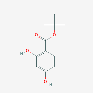 molecular formula C11H14O4 B8596559 2,4-Dihydroxy benzoic acid tert-butyl ester 