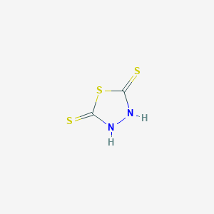 molecular formula C2H2N2S3 B085966 铋硫醇 CAS No. 1072-71-5