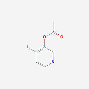 molecular formula C7H6INO2 B8596610 Acetic acid 4-iodo-pyridin-3-yl ester 