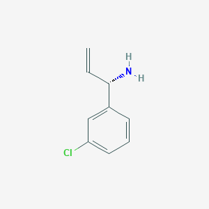 (1S)-1-(3-Chlorophenyl)prop-2-enylamine