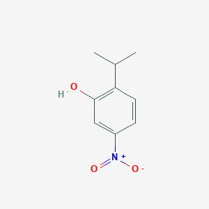 molecular formula C9H11NO3 B8596680 2-Isopropyl-5-nitrophenol 