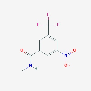 N-methyl-3-nitro-5-(trifluoromethyl)benzamide