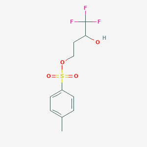 4-Toluenesulfonic acid 4,4,4-trifluoro-3-hydroxybutyl ester