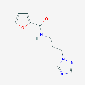 N-[3-(1H-1,2,4-Triazol-1-yl)propyl]-2-furancarboxamide