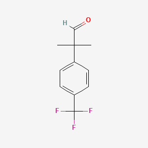 2-Methyl-2-(4-trifluoromethylphenyl)propanaldehyde