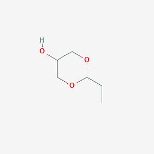 1,3-Dioxan-5-ol, 2-ethyl-