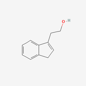 molecular formula C11H12O B8597106 1H-Indene-3-ethanol CAS No. 57931-97-2