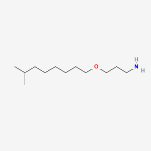 molecular formula C12H27NO B8597121 1-Propanamine, 3-(isononyloxy)- CAS No. 29317-52-0