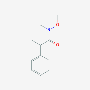 N-methoxy-N-methyl-2-phenylpropanamide