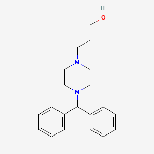 4-Benzhydryl-1-piperazinepropanol