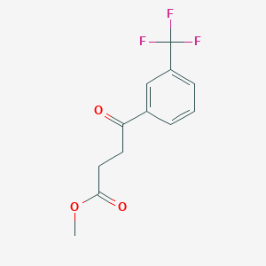 4-Oxo-4-(3-trifluoromethylphenyl)butyric acid methyl ester