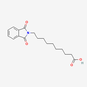 B8597397 10-(1,3-Dioxo-1,3-dihydro-2H-isoindol-2-yl)decanoic acid CAS No. 104281-40-5