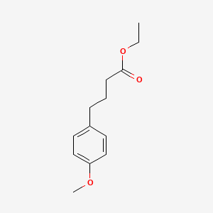 molecular formula C13H18O3 B8597507 Ethyl 4-(4-methoxyphenyl)butanoate 